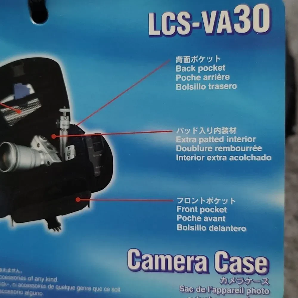 Sony LCSVA30 Soft Camcorder Carrying Case for DVD & MiniDV Camcorders